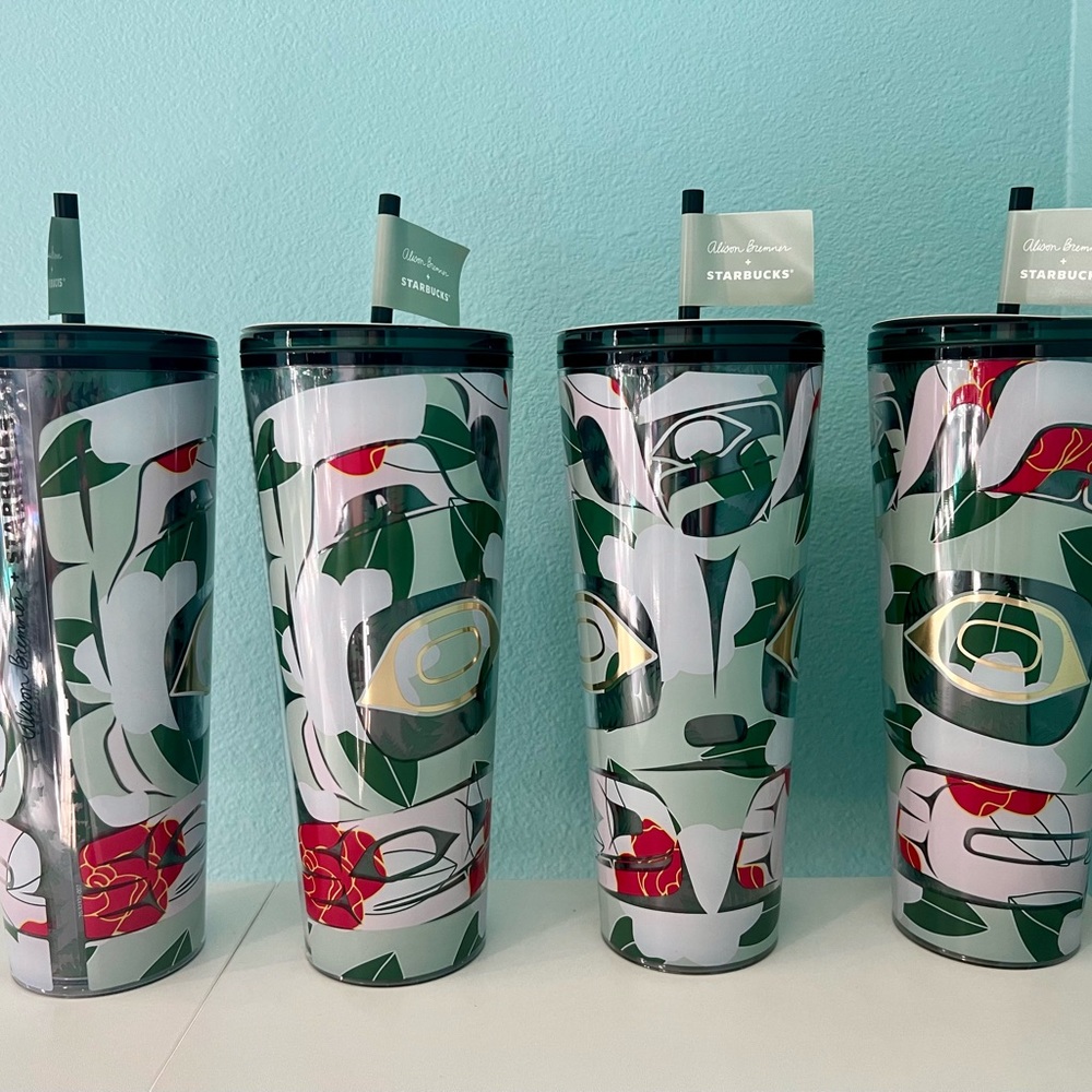 Alison Bremmer Starbucks Tlingit Cold Cup NWT